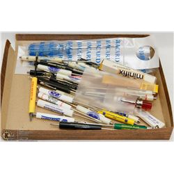 BOX OF ASSORTED SCREWDRIVERS
