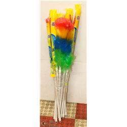 BUNDLE OF SPARKLE EXTENDABLE STATIC DUSTERS