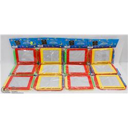 LOT OF 12 MAGNETIC BOARDS