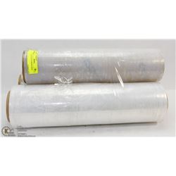 2 ROLLS PLUS OF SHRINK WRAP.