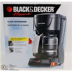 BLACK & DECKER 12 CUP COFFEE MAKER