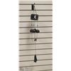 Image 1 : BUDDAH WIND CHIME W/ BLACK AND BRASS ACCENTS