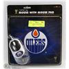 Image 1 : OILERS OPTICAL MOUSE WITH MOUSEPAD