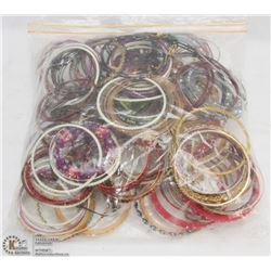 BAG OF 150 FASHION BRACELETS