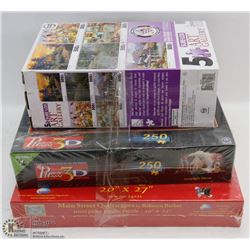 BUNDLE OF PUZZLES INCLUDING PUZZ 3D 250PC SET