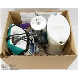 BOX OF ELECTRICAL APPLIANCES
