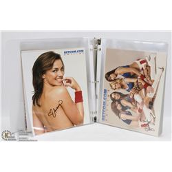 13 SIGNED BET.COM GIRLS 8X10.