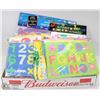 Image 1 : FLAT OF KIDS LEARNING NUMBER AND LETTER PUZZLES