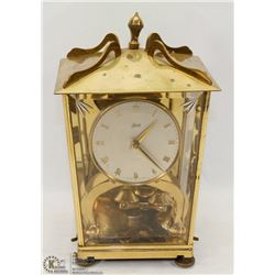 VINTAGE ANNIVERSARY BRASS CLOCK
