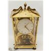 Image 1 : VINTAGE ANNIVERSARY BRASS CLOCK