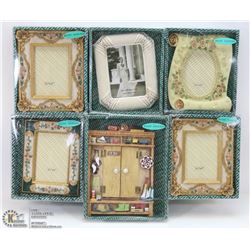 BUNDLE OF 6 ASSORTED PICTURE FRAMES