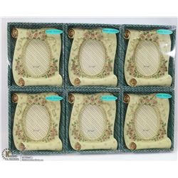 BUNDLE OF 6 ASSORTED PICTURE FRAMES