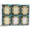Image 1 : BUNDLE OF 6 ASSORTED PICTURE FRAMES
