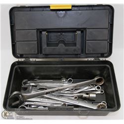 TOOL BOX WITH METRIC WRENCHES