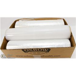 BOX W/3 ROLLS OF PLASTIC WRAP -