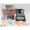 Image 1 : FLAT OF LADIES ITEMS 7PC SHOWER GELS