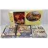 Image 1 : FLAT OF 5 SEALED PUZZLES ALAN GIANA 4500 PC