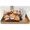 Image 1 : FLAT OF VINTAGE FRENCH STYLE FIGURES AND MORE