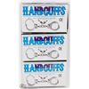 Image 1 : LOT OF 3 HANDCUFFS