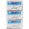 Image 1 : LOT OF 3 HANDCUFFS