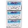 Image 1 : LOT OF 3 HANDCUFFS
