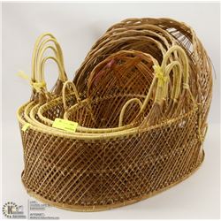 COLLECTION OF BASKETS