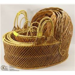 COLLECTION OF BASKETS