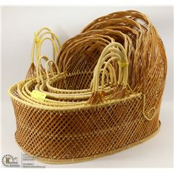 COLLECTION OF BASKETS