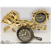 Image 1 : 2 WALL  CLOCKS
