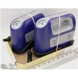 LOT OF 2 COMPACT AIR COMPRESSORS