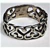 Image 2 : 9)  STERLING SILVER CELTIC RING