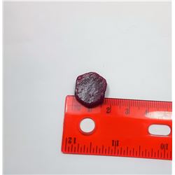1) NATURAL ROUGH BURMESE RUBY