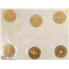 Image 1 : 6 CANADIAN 1967 CONFEDERATION SEALED TOKENS