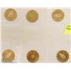 Image 1 : 6 CANADIAN 1967 CONFEDERATION SEALED TOKENS