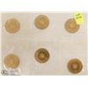 Image 1 : 6 CANADIAN 1967 CONFEDERATION SEALED TOKENS