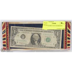 JOSEPH BARR USA $1 BANKNOTE