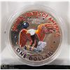 Image 1 : 1978 COLORIZED IKE DOLLAR.