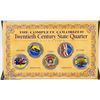 Image 1 : 1999-2003 SET OF 5 COLORED STATEHOOD QUARTERS