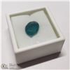 Image 2 : 92) GENUINE APATITE, OVAL, APPROX 6 CTS