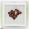 Image 1 : 82) GENUINE GARNETS, ROUNDS, APPROX 4 CTS