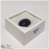Image 2 : 41) ENHANCED STAR SAPPHIRE, OVAL CABOCHON,