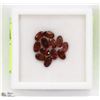 Image 1 : 27) GENUINE GARNETS, OVALS, APPROX 4 CTS