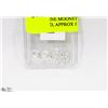 Image 1 : 43) GENUINE MOONSTONES, ASSORTED, APPROX 5 CTS