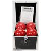 Image 1 : BOCCE BALL SET IN CASE