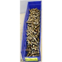 FLAT OF MISC NEW BOLTS