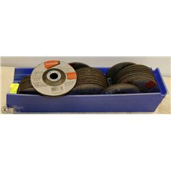 CASE OF 30- 5"X1/4"X7/8" METAL GRINDINGS DISCS
