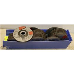 CASE OF 30- 5"X1/4"X7/8" METAL GRINDINGS DISCS