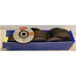 CASE OF 30- 5"X1/4"X7/8" METAL GRINDINGS DISCS