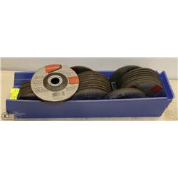 CASE OF 30- 5"X1/4"X7/8" METAL GRINDINGS DISCS