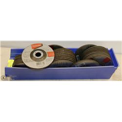 CASE OF 30- 5"X1/4"X7/8" METAL GRINDINGS DISCS